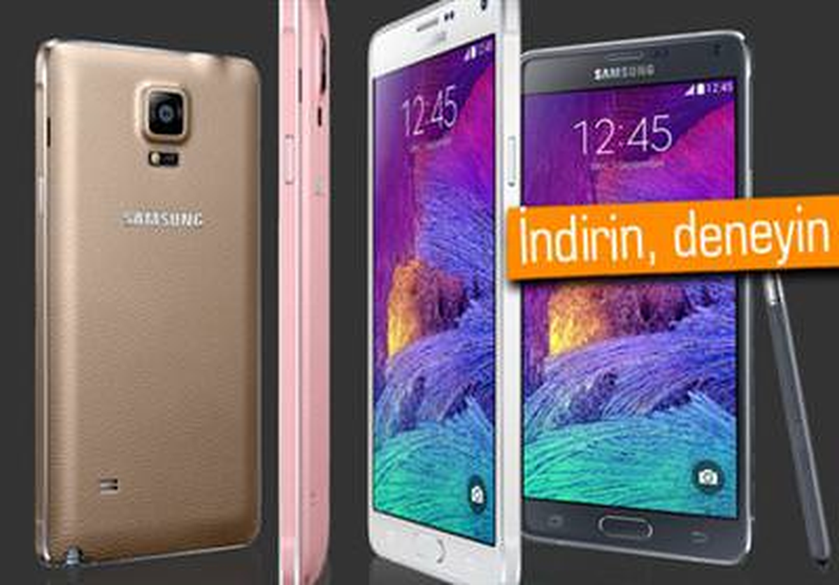Samsung "Galaxy Note 4 Deneyim Uygulaması" ile Note 4\'ü Deneyin