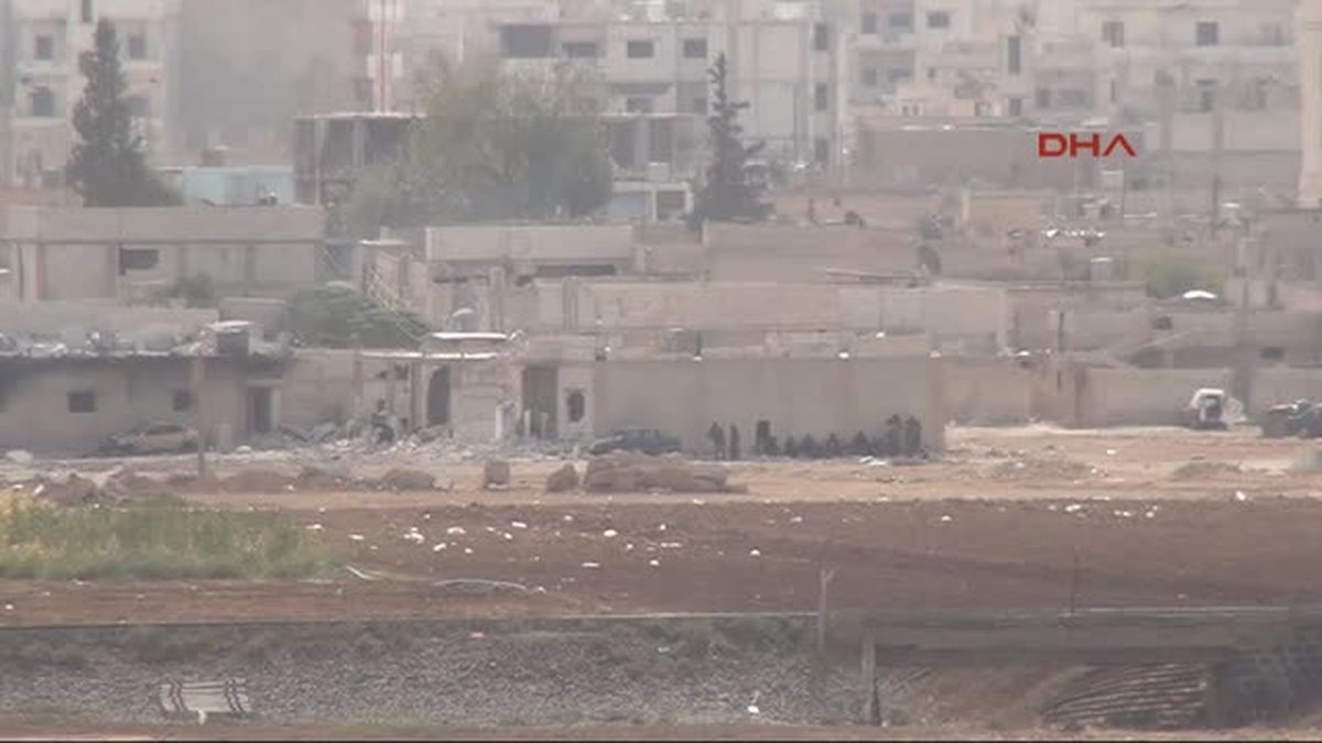 Kobani\'de Çatışmalar Şiddetlendi