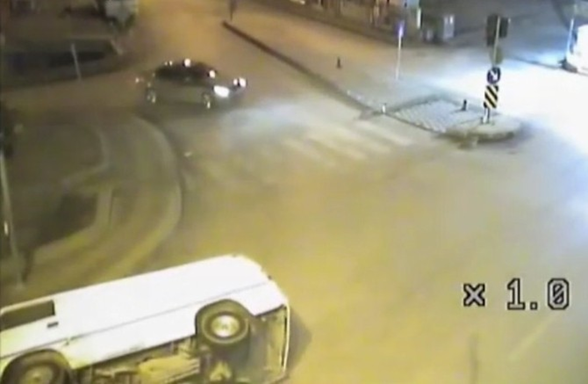 Trafik Kazaları Mobese Kameralarında