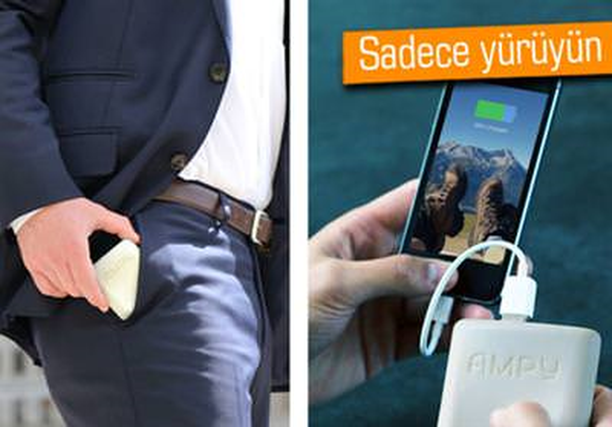 Yürüyerek Akıllı Telefonunuzu Şarj Edebilirsiniz