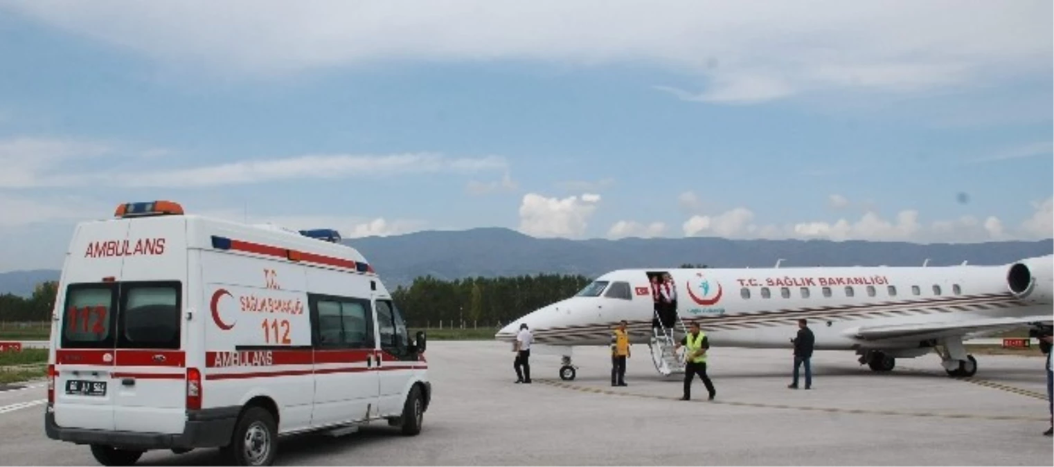 Ambulans Uçak 7 Aylık Muhammed İçin Havalandı