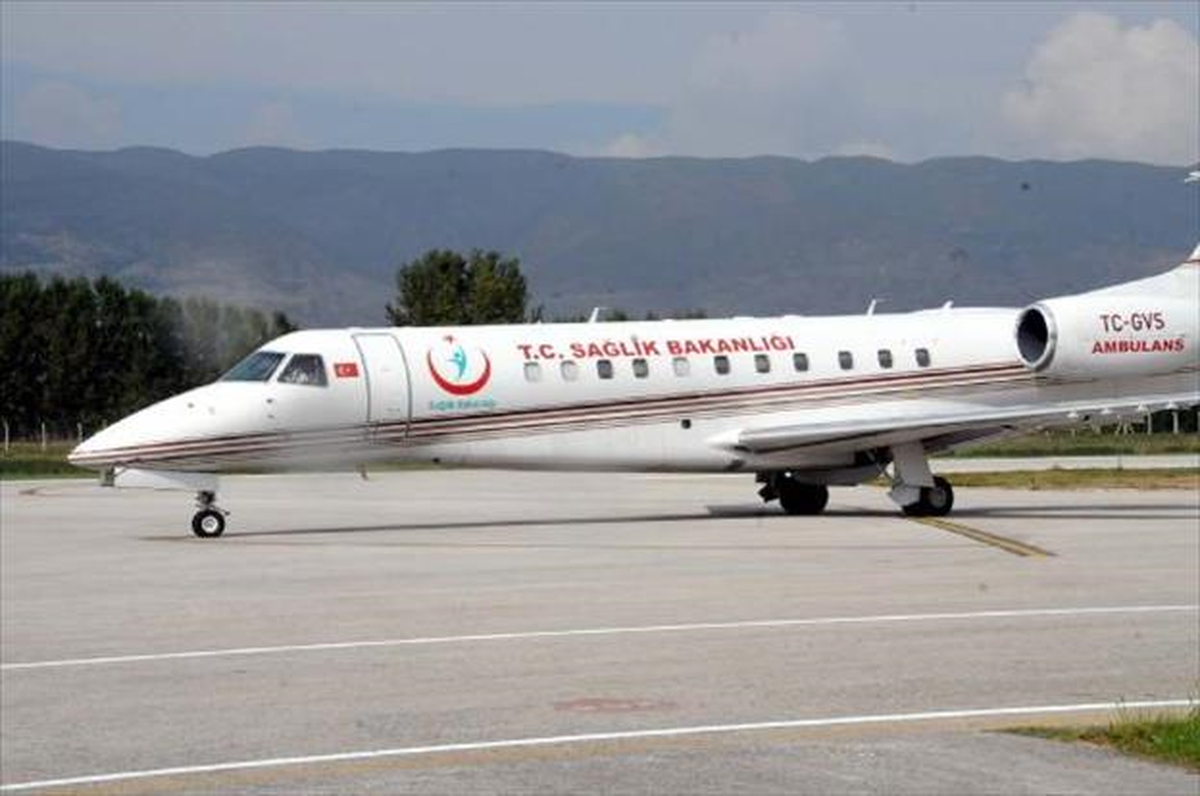 Tokat\'ta Ambulans Uçak, Muhammet Hamza Bebek İçin Havalandı