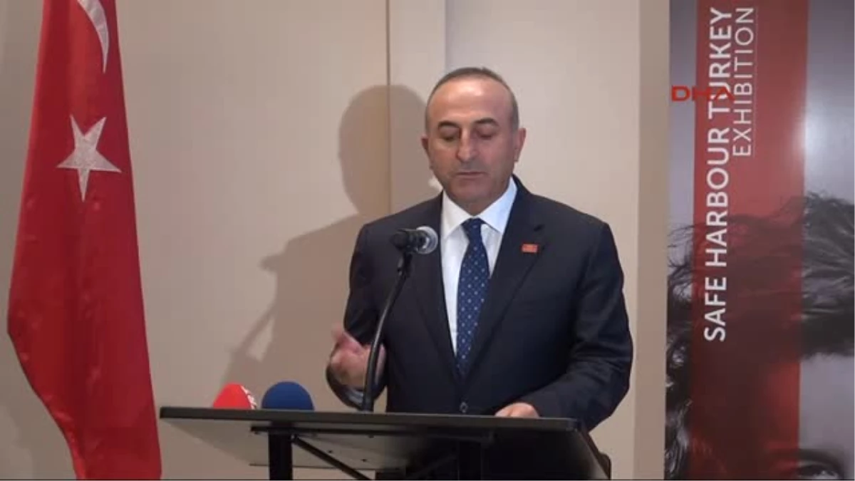 Bakan Çavuşoğlu BM\'de Sergi Açtı