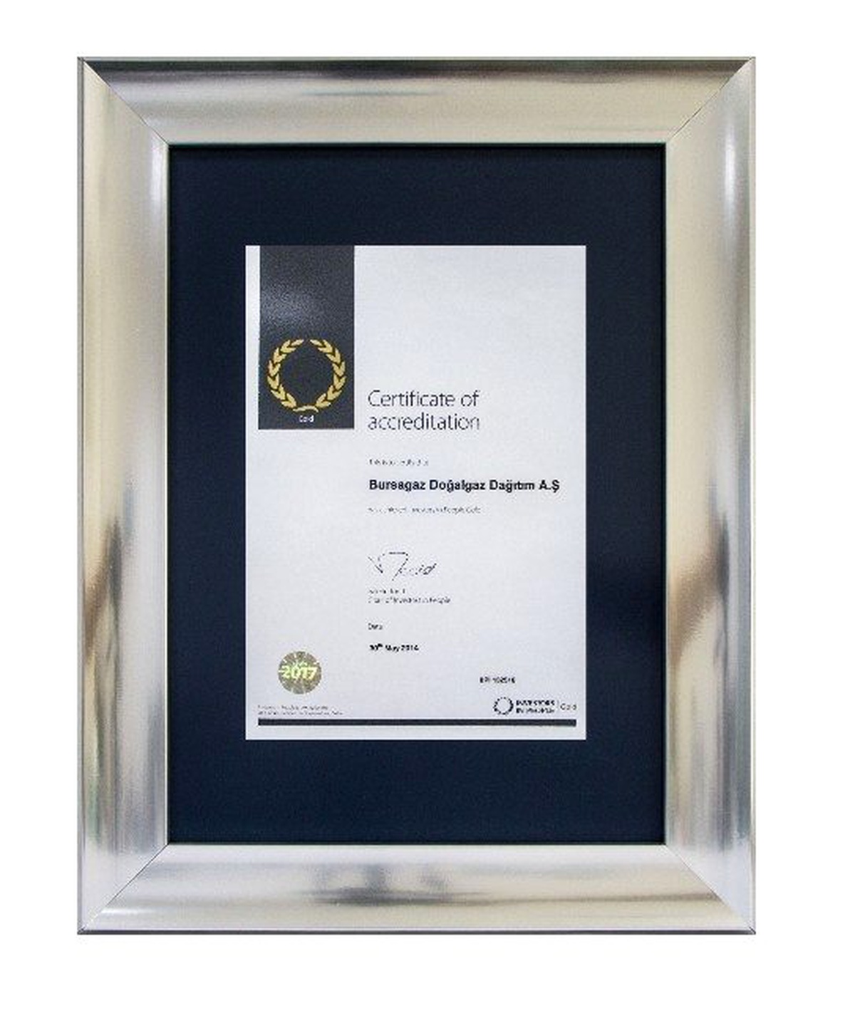 Bursagaz\'a "Investors In People" Ödülü