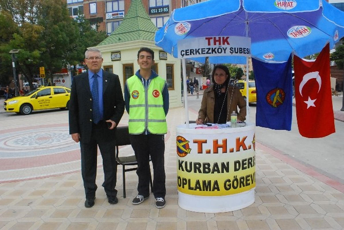 Çerkezköy ve Kapaklı\'da Bin 129 Kurban Derisi Toplandı