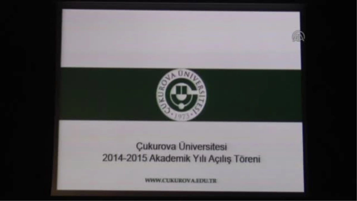 Çukurova Üniversitesi Akademik Yıl Açılış Töreni