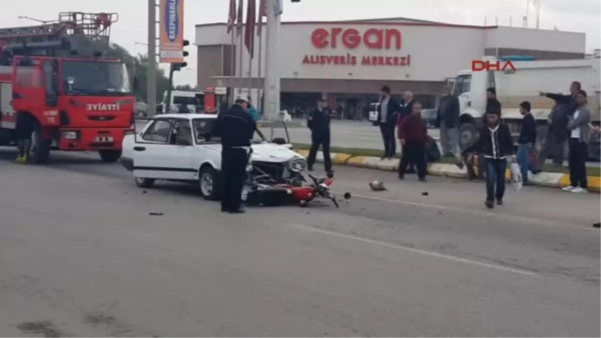 Erzincan\'da Trafik Kazası: 1 Yaralı