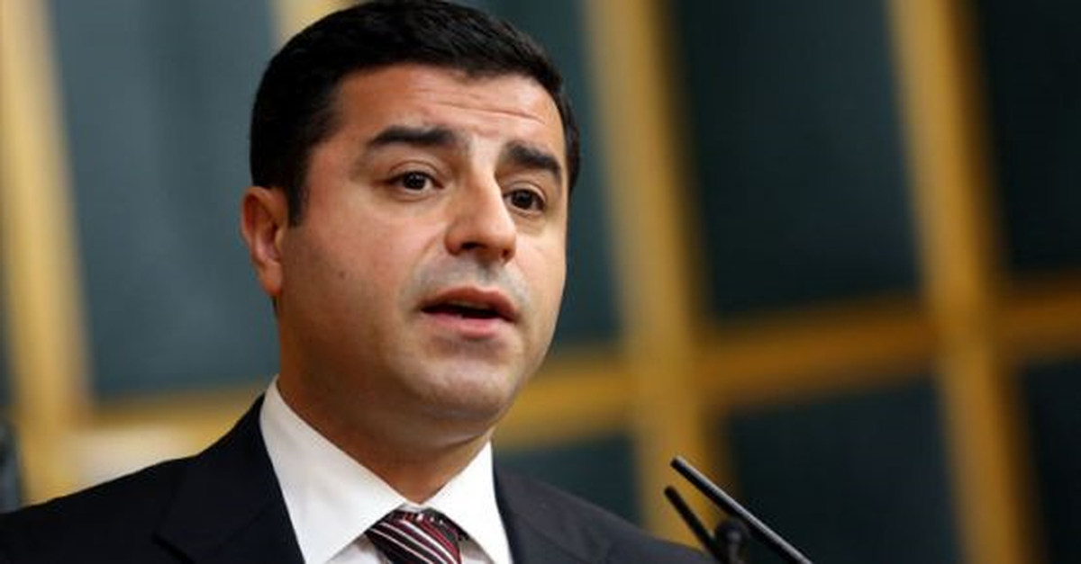 Hdp Eş Genel Başkanı Demirtaş Açıklaması