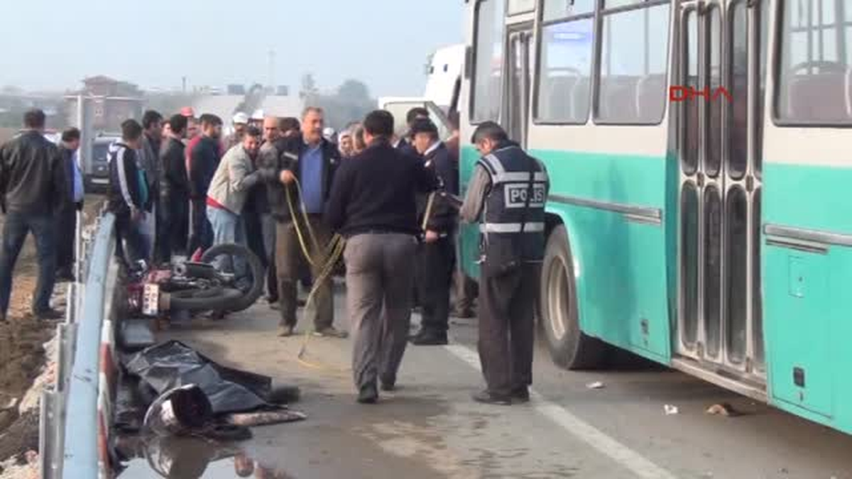 İnegöl Motosikletli Gençin Acı Sonu