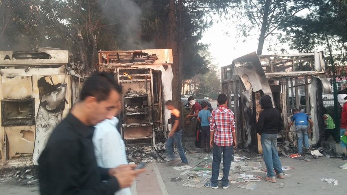 Işid Bahanesiyle İzinsiz Gösteriler