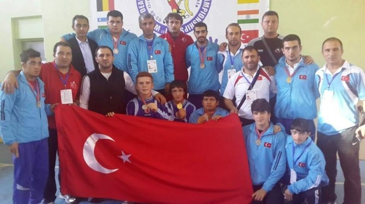 İşitme Engelli Güreşçi Dünya Üçüncüsü Oldu