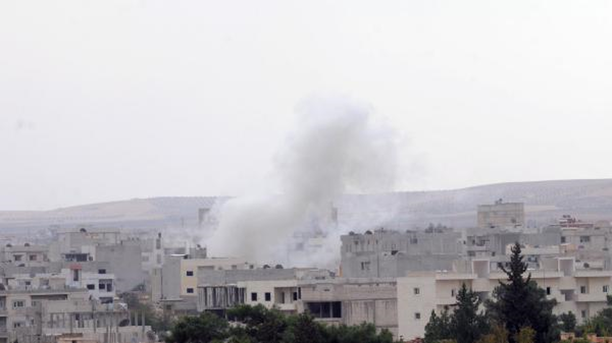 Kobani\'de Işid ile Ypg Çatışmaya Devam Ediyor (3)