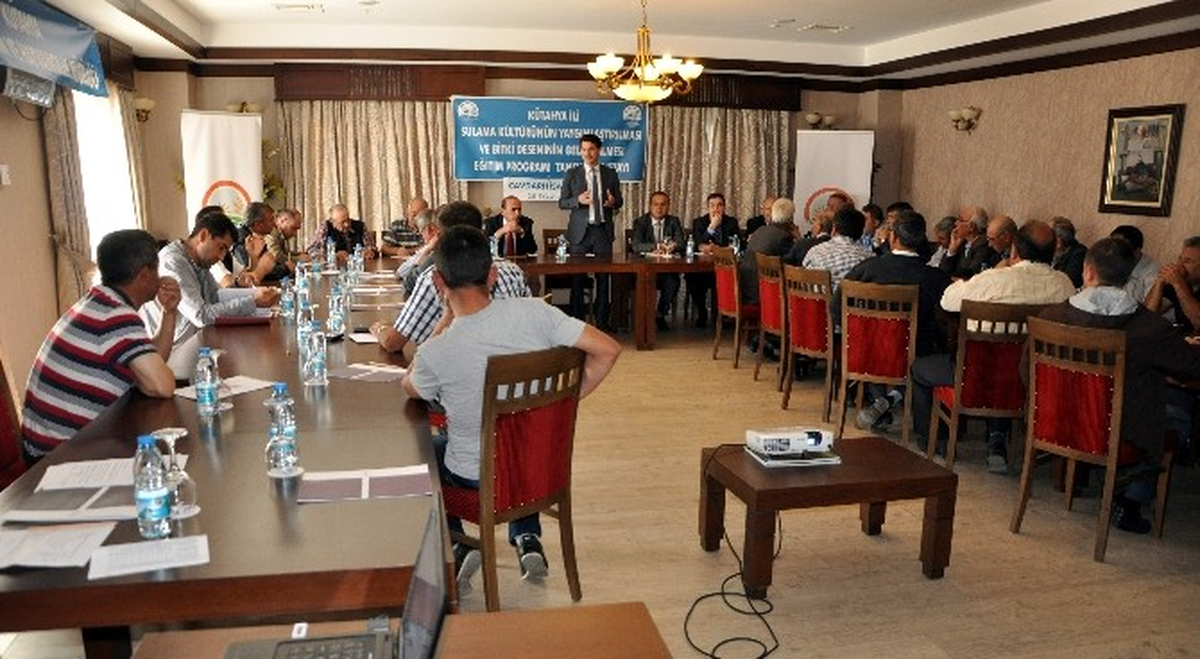 Kütahya\'da Sulamada Kullanılan Tesislerin Verimlilikleri Araştırılıyor