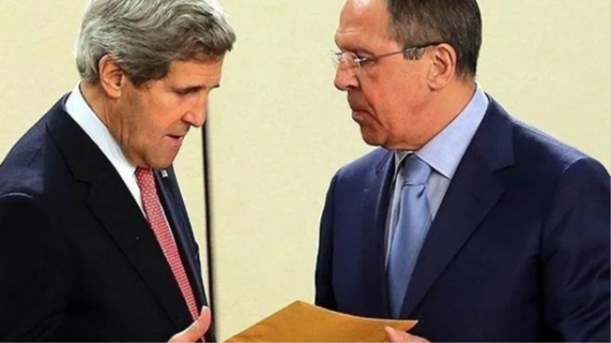 Kerry, Rusya Dışişleri Bakanı Lavrov ile Görüştü