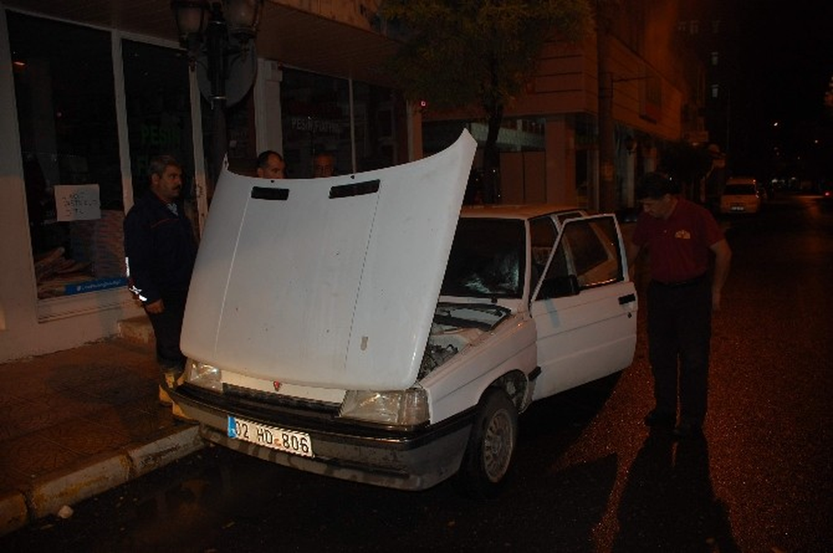 Park Halindeki Otomobil Alev Aldı