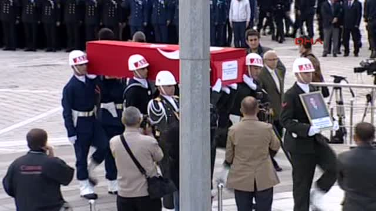 Şehit Astsubay Karakaşoğlu İçin Kocatepe Camisi\'nde Tören Düzenlendi