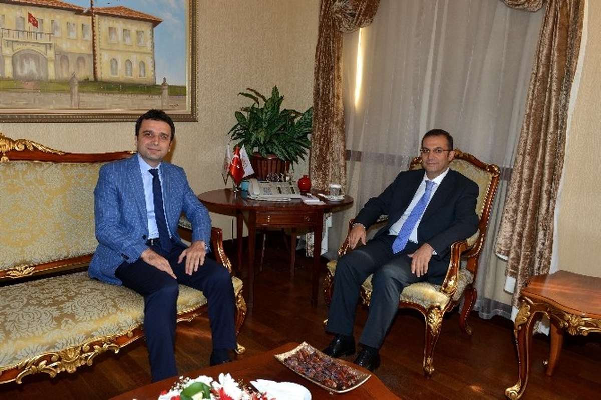 Vali Türker\'e Ziyaretler Devam Ediyor