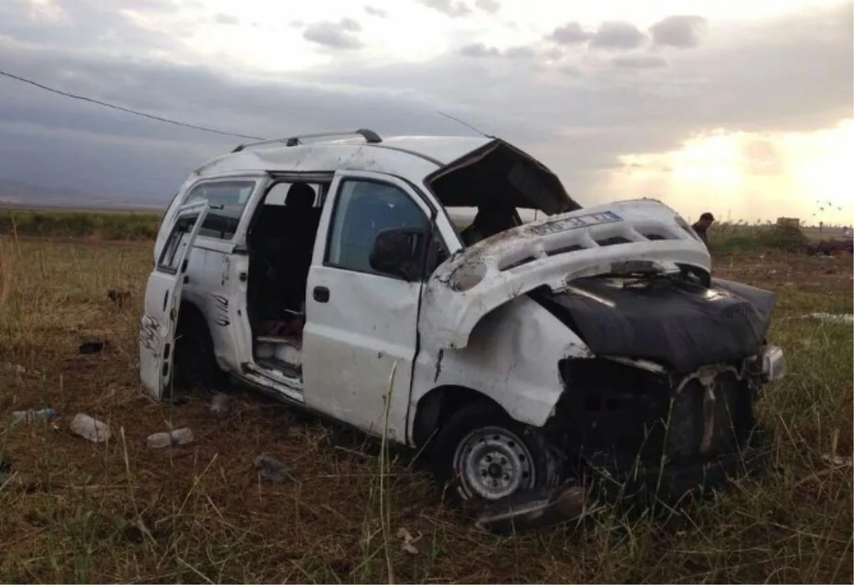 Cizre\'de Trafik Kazası: 1 Yaralı