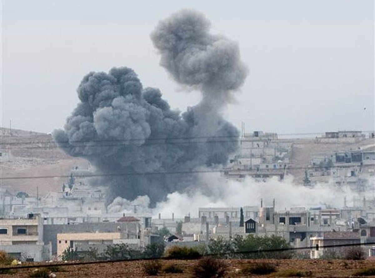 Kobani\'de Işid Hedefleri Bombalandı