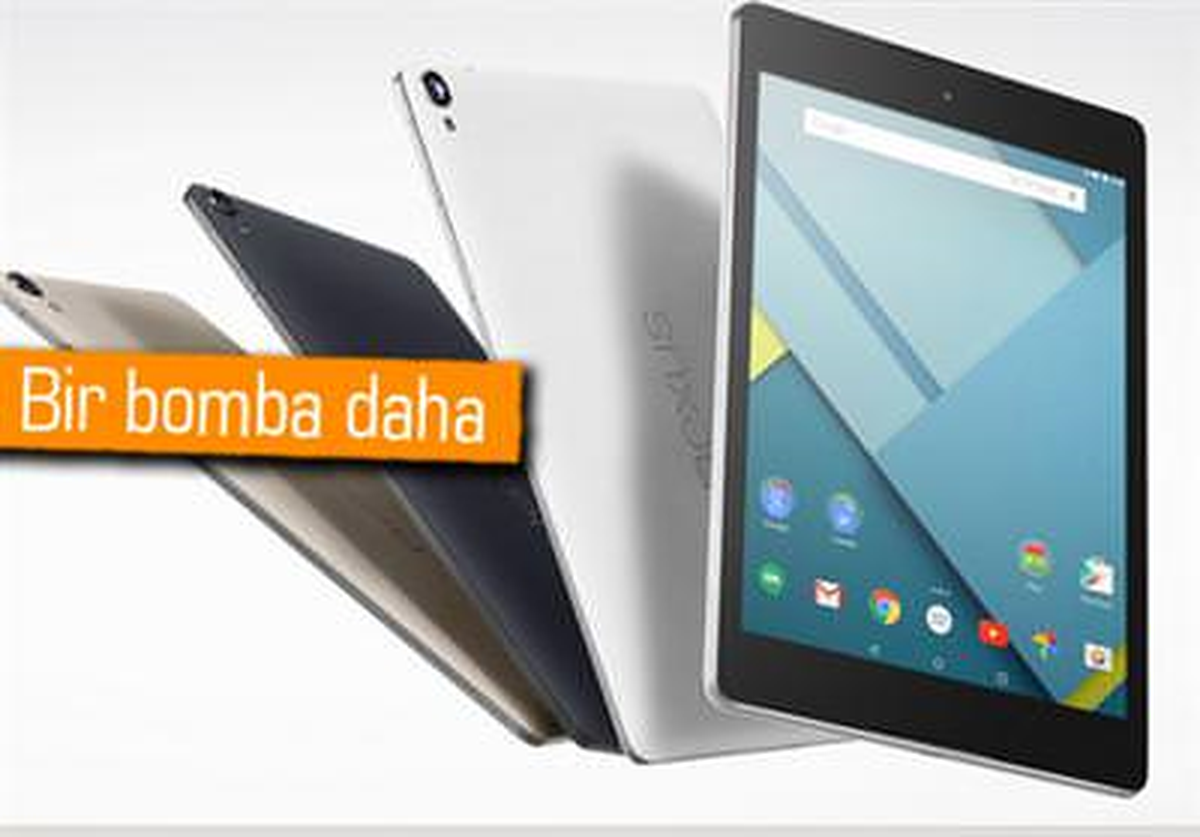 Nexus 9 Resmen Duyuruldu: 64-bit Tegra K1, Android 5.0 ve Fazlası