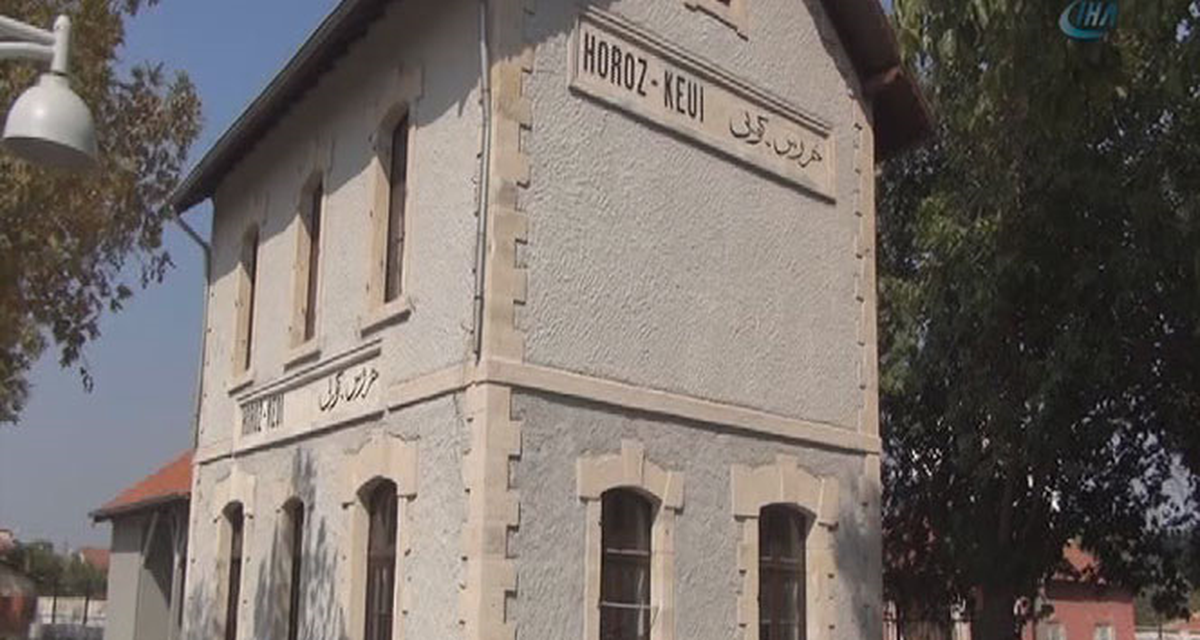 Manisa\'da Tarihi Tren Garı İlgi Bekliyor