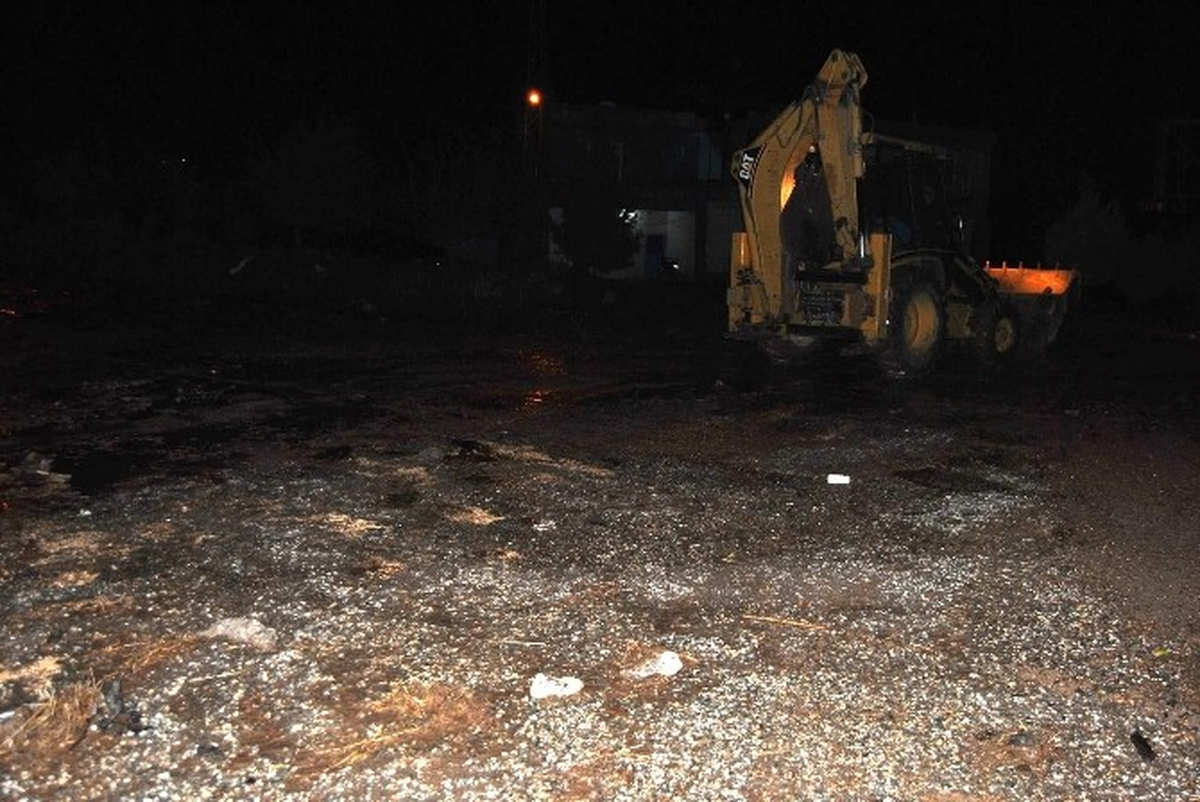 Kilis\'te Yağan Yağmur, Köy Yollarında Hasara Yol Açtı