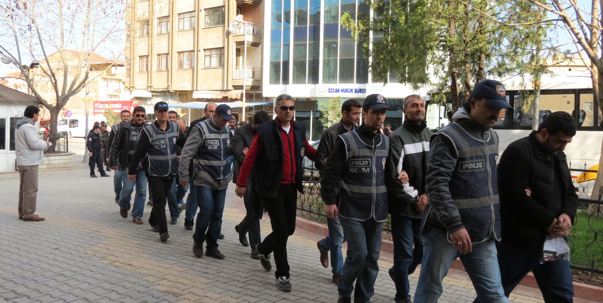 Malatya Adliyesi\'nde Hareketli Dakikalar