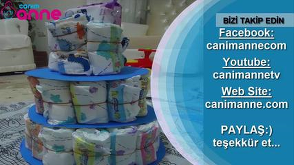 Bez ile Bebek Pastası Nasıl Yapılır