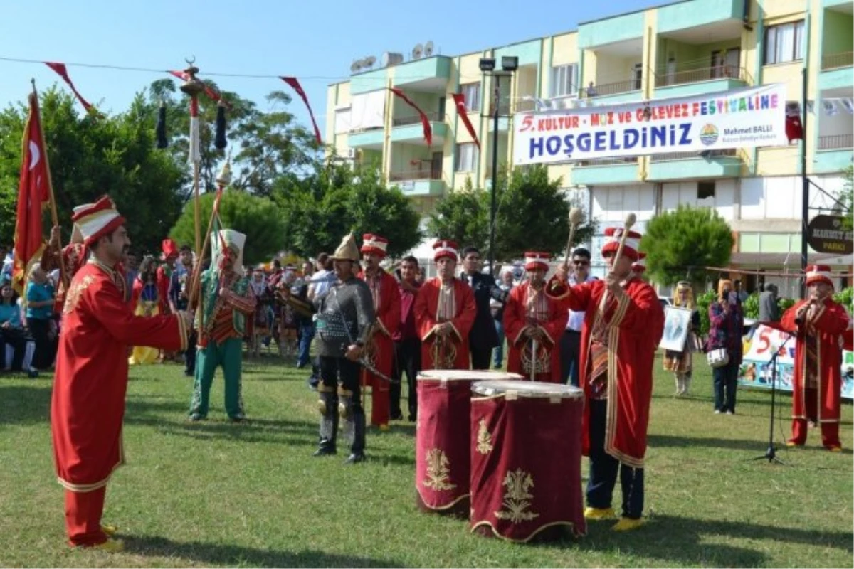 Bozyazı\'da 5. Kültür Muz ve Gölevez Festivali Düzenlendi