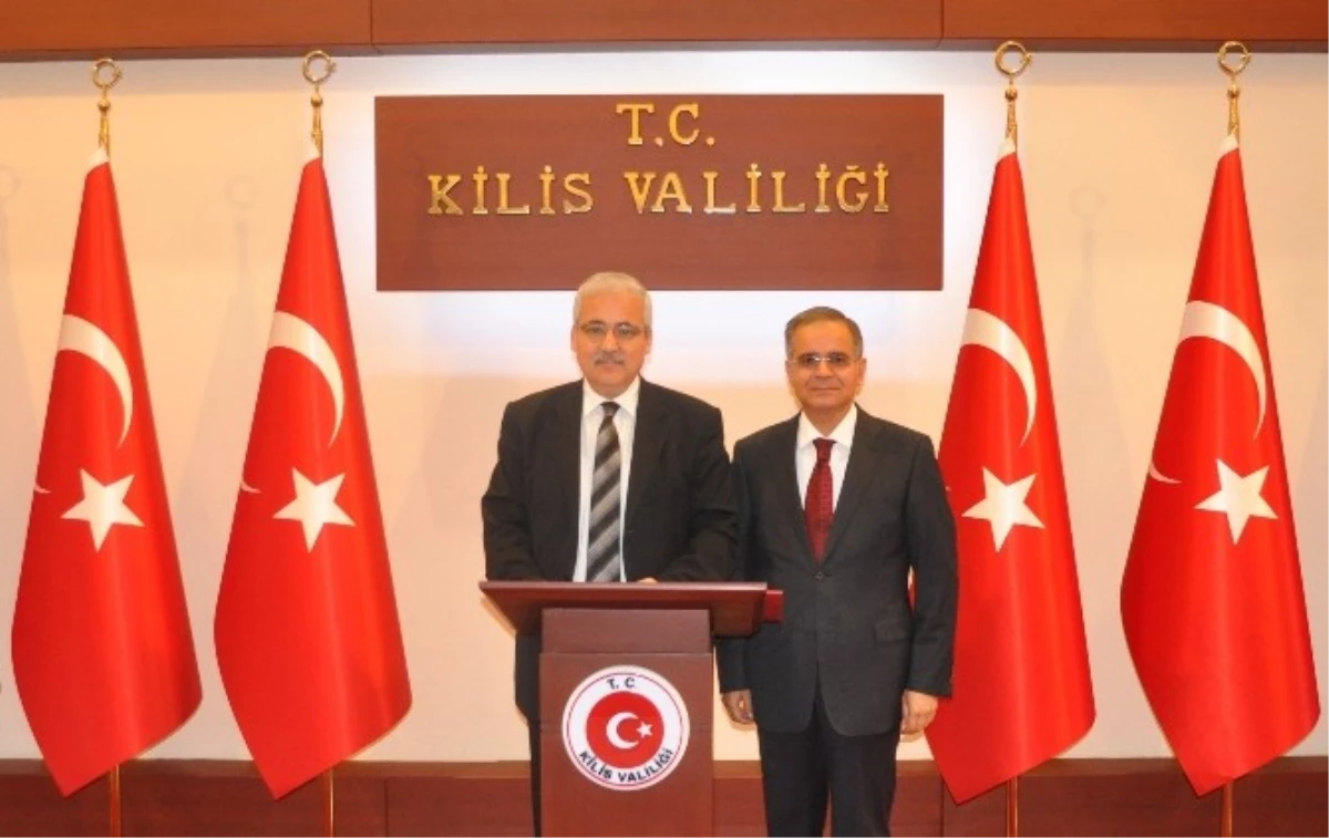 Kahramanmaraş Valisi Mustafa Hakan Güvençer Vali Tapsız\'ı Ziyaret Etti