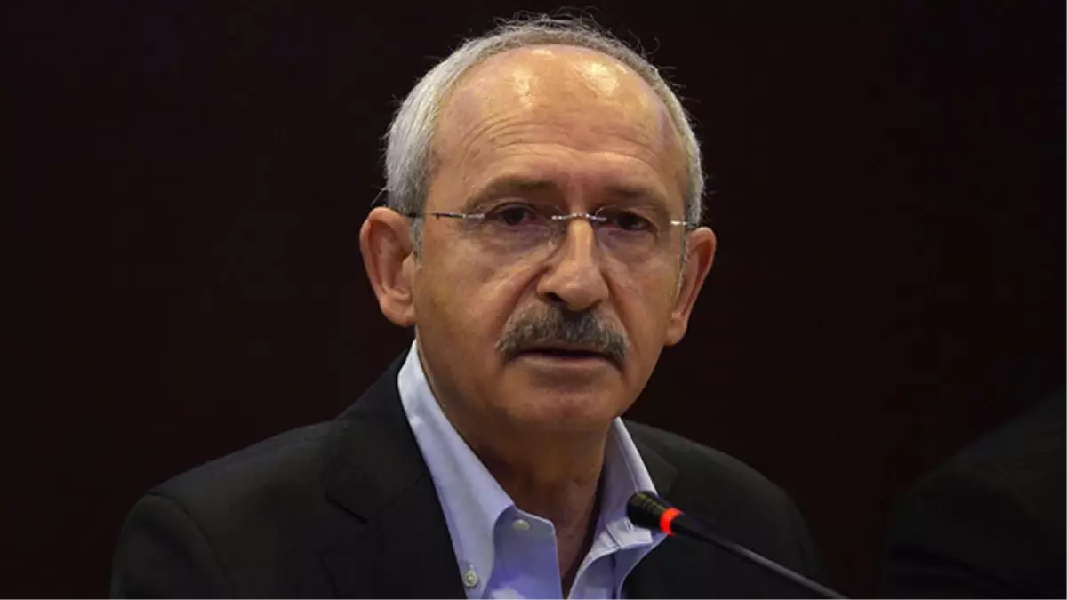 Kılıçdaroğlu: Davutoğlu\'nun Eleştirisi Haklıydı