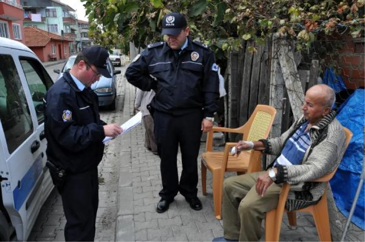 Polis, Yürüme Güçlüğü Çeken Kişinin İfadesini Evinde Aldı