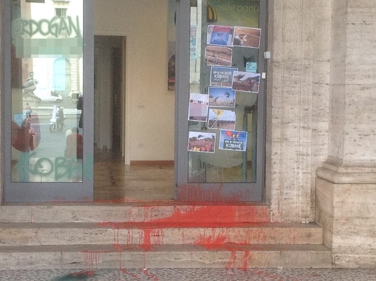 Roma Kültür ve Tanıtma Müşavirliğine Çirkin Saldırı