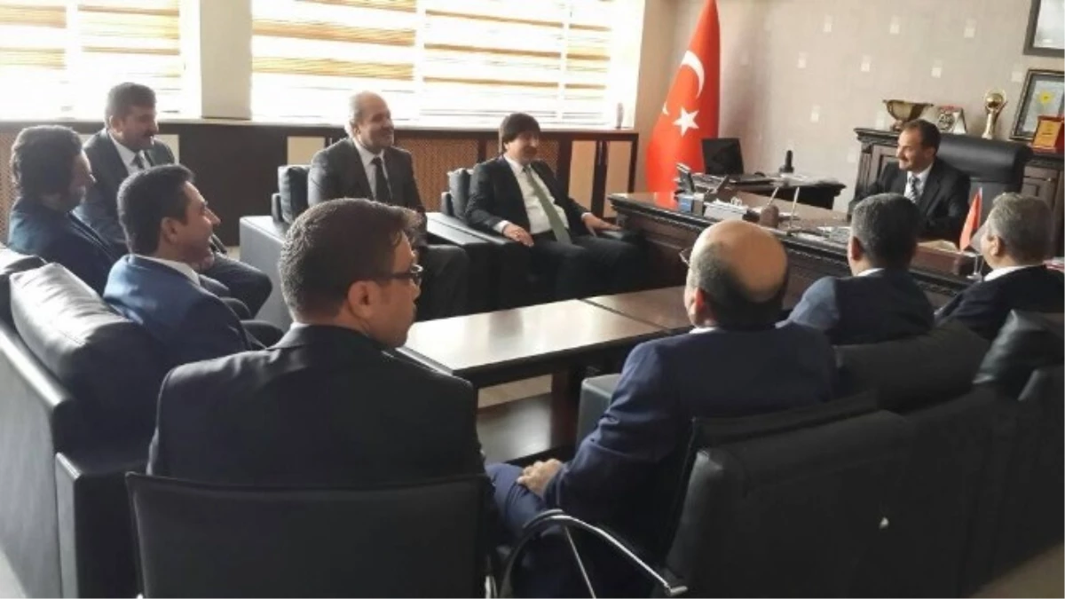 Türk Sağlık-Sen Genel Başkan Yardımcıları Adıyaman\'da