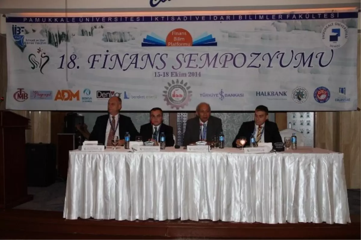 Denizli\'de 18. Finans Sempozyumu Başladı