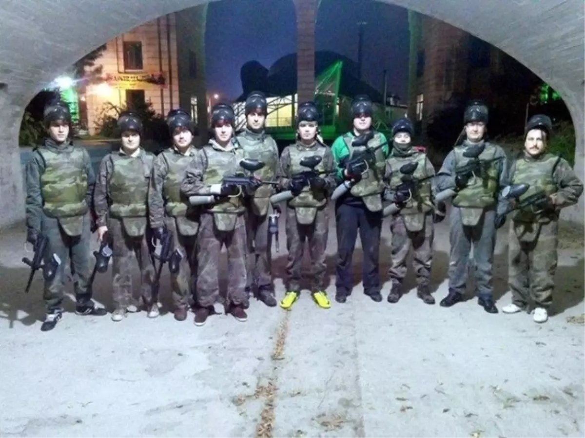 Memurlardan Paintball Turnuvası