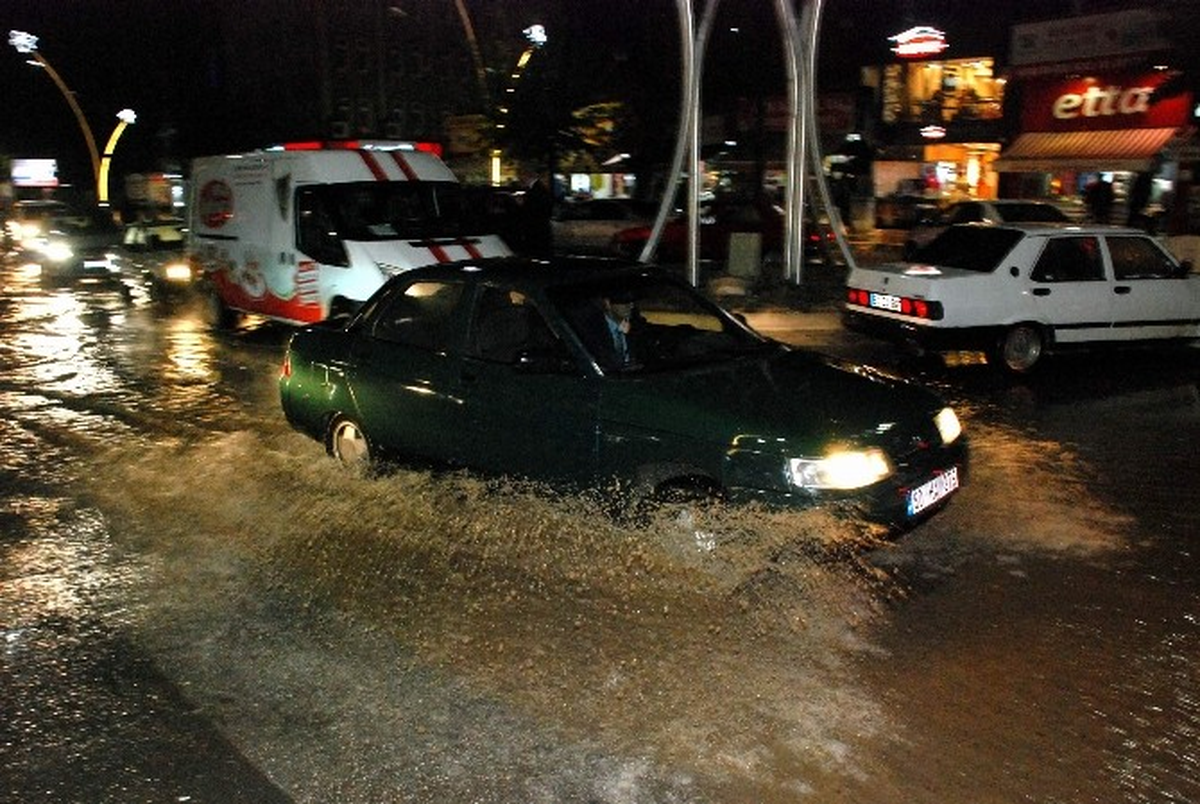 Tokat\'ta Sağanak