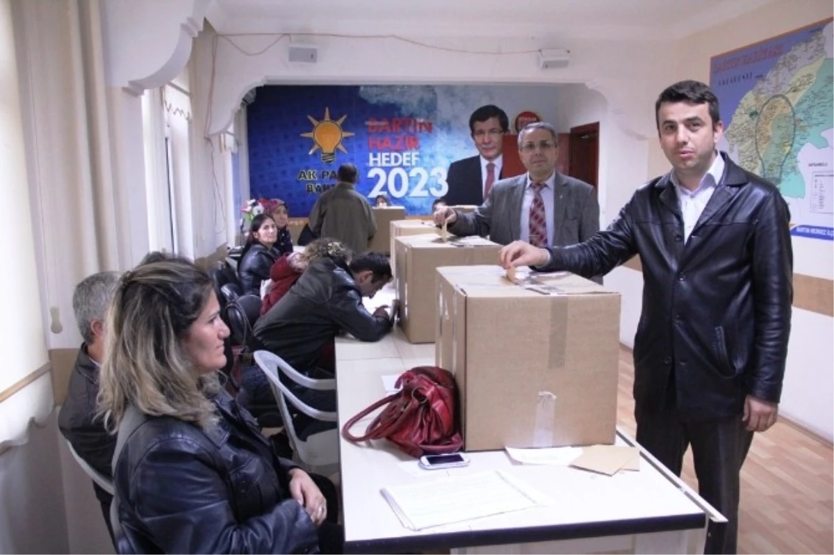 AK Parti\' de Delege Seçimleri Yapıldı