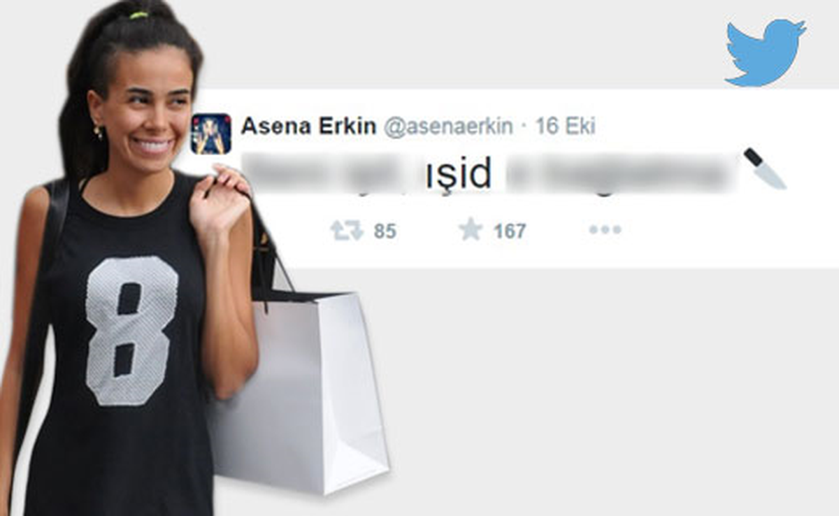 Asena Erkin\'den Tepki Çeken IŞİD Tweet\'i