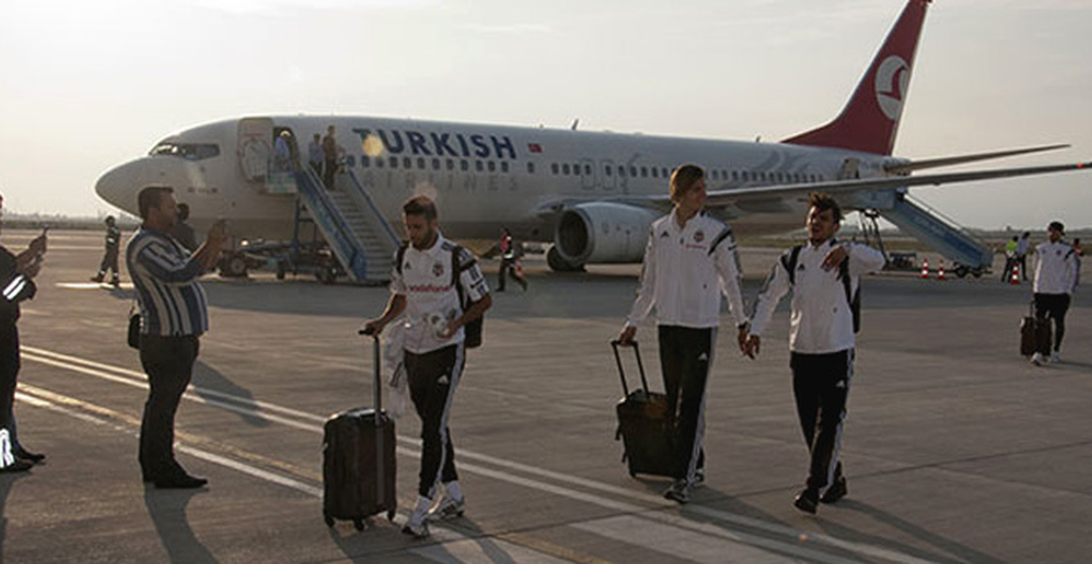 Beşiktaş Kafilesi Ankara\'ya Gitti