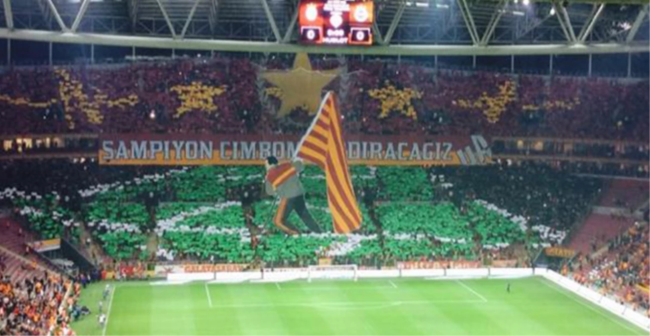 Galatasaraylılar, Fenerbahçe Maçı Öncesinde Koreografi Hazırladı