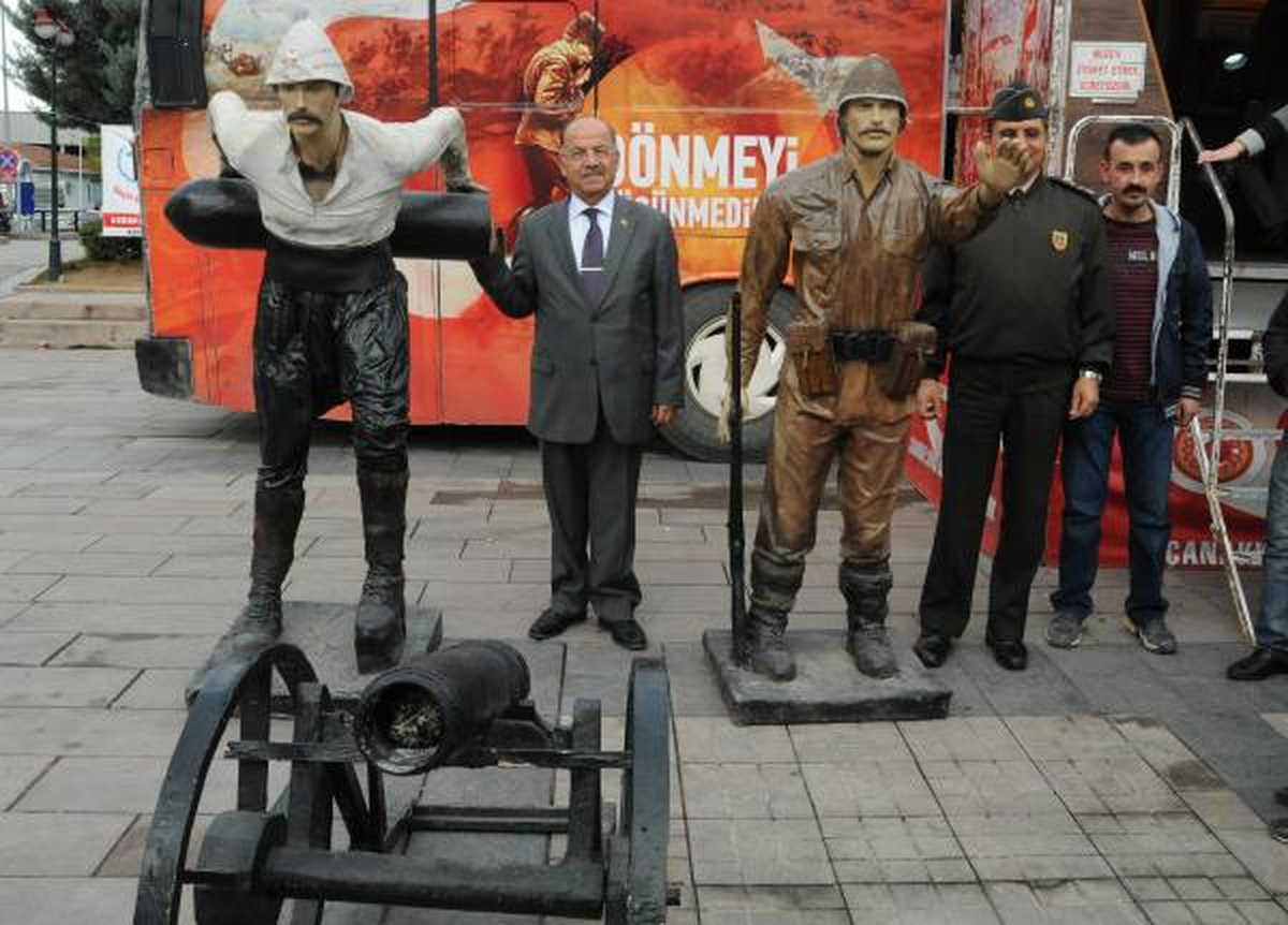 Çanakkale Şehitlik Gezici Savaş Müzesi Sergisi Kırıkkale\'de