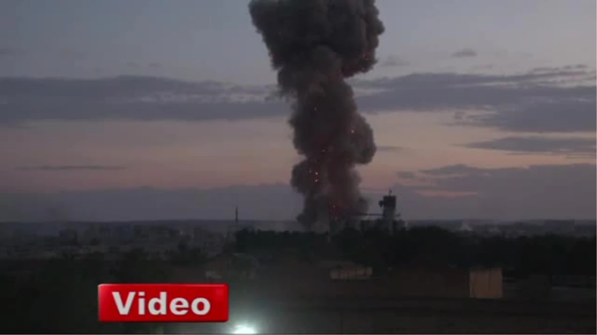 Kobani\'de Büyük Patlama