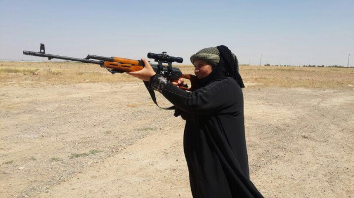 Peşmerge Kadınlar IŞİD'le Böyle Savaşacak