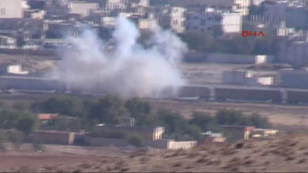 Şanlıurfa Işid, Sınır Kapısına Havanlarla Saldırıyor