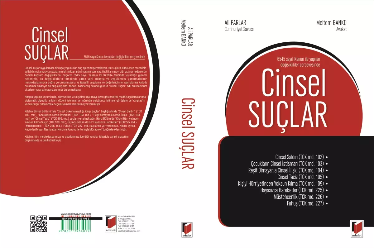 Ünlü Avukat\'tan "Cinsel Suçlar" Kitabı