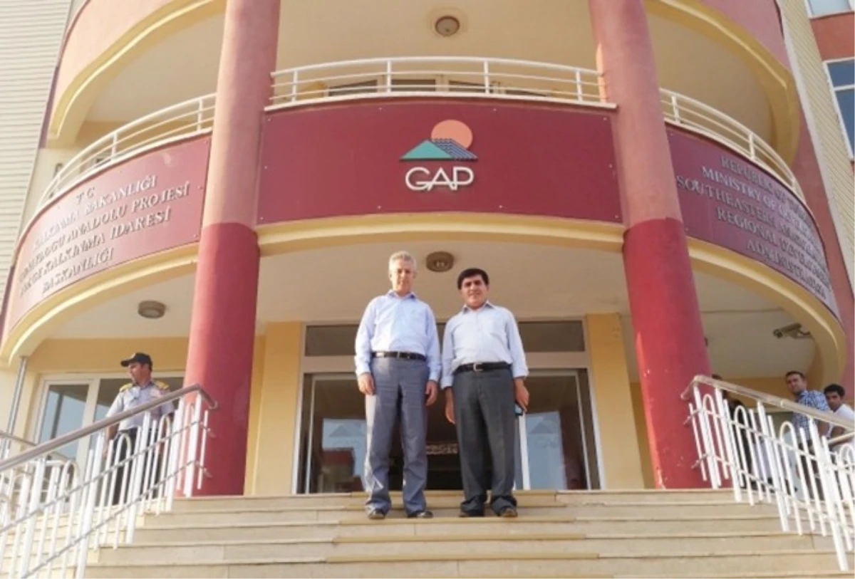 Vali Taşkesen Gap Bölge Kalkınma İdaresi Başkanı Karahocagil\'i Ziyaret Etti