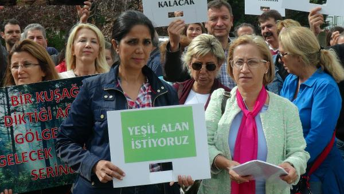 Validebağ\'da Eylem: Beton Değil Yeşil Alan İstiyoruz