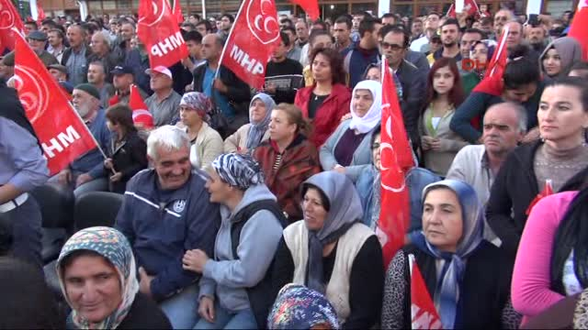 Bahçeli Korkuteli\'ni Ziyareti Etti
