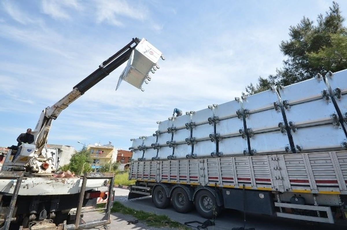 Büyükşehir\'den 7 Bin Yeni Konteyner